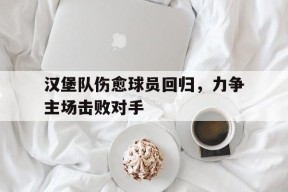 九州娱乐-汉堡队伤愈球员回归，力争主场击败对手的简单介绍
