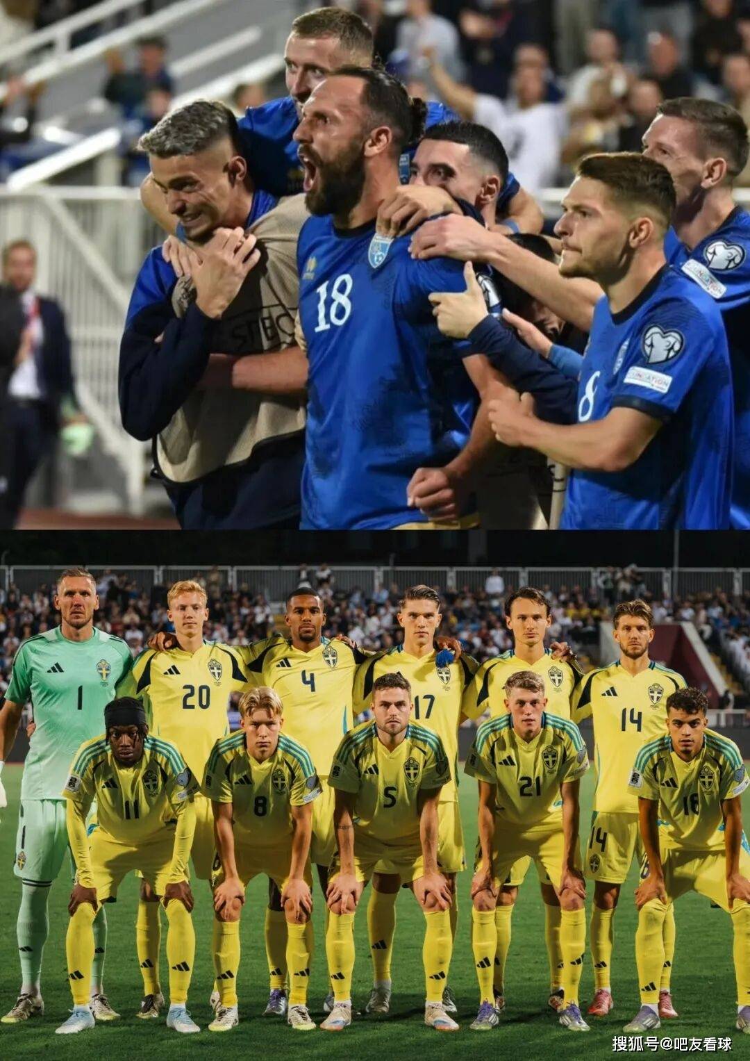 瑞典对阵比利时，胜者将晋级四强